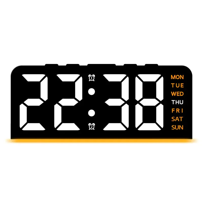 LED Digital Alarm Clock with Date Display - Stylish and Functional Timekeeping - ZeeTec Store