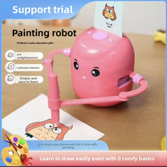 Smart Auto-Drawing Robot for Kids Early Education, Supports visual, sensory and intellectual development, Hand-Eye Coordination, Safe & Certified