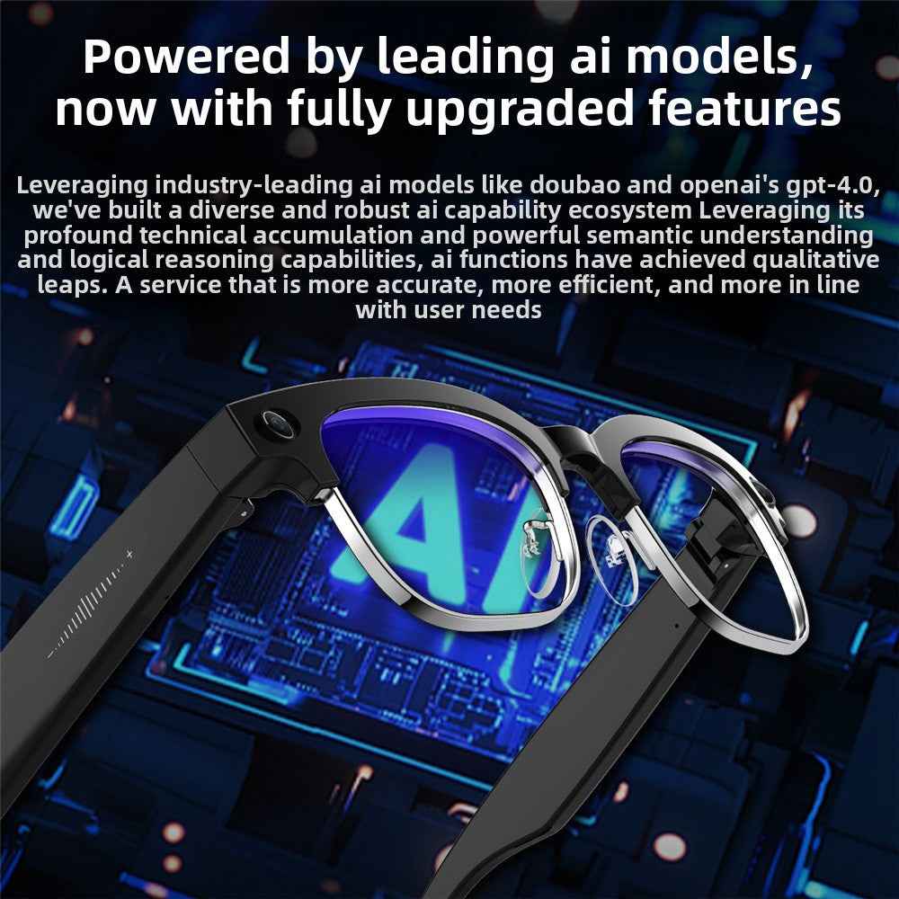 AI Smart Glasses with HD Recording
