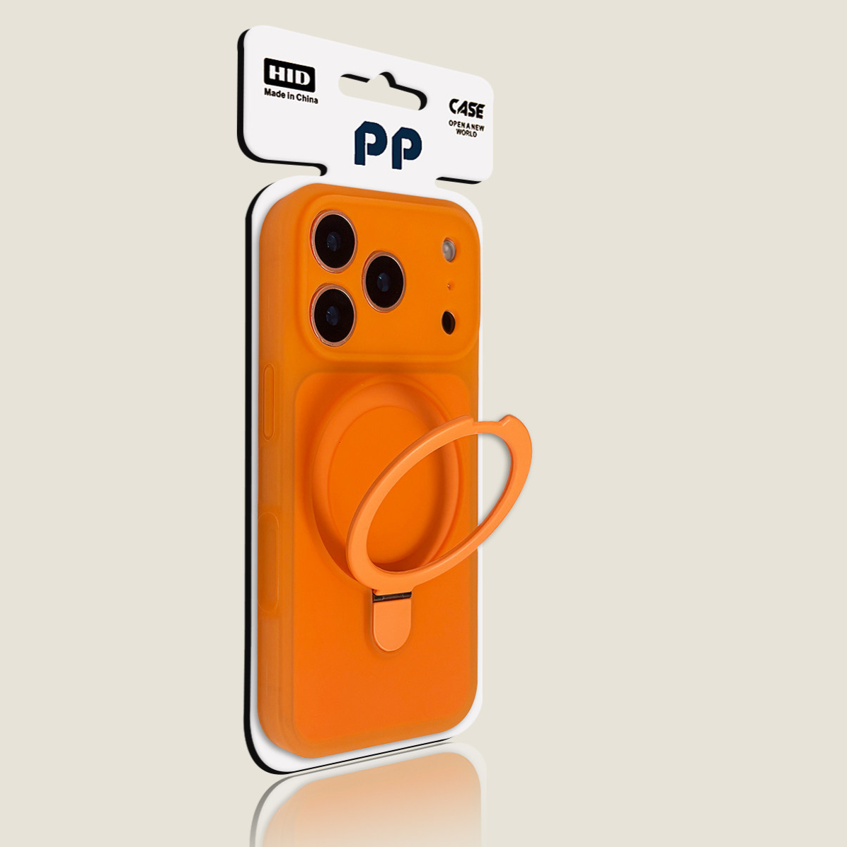 Magnetic Stand Skin-Feel Phone Case Dopamine Protective Cover