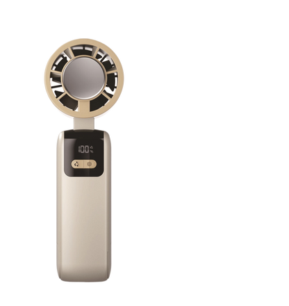 Handheld Semiconductor ice Cooling Fan with Digital Display - ZeeTec Store