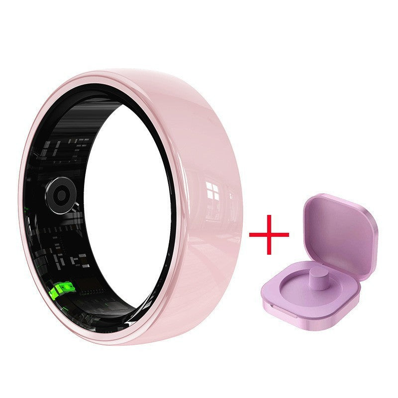 Smart Health Monitoring Ceramic Ring Lightweight Gesture Control