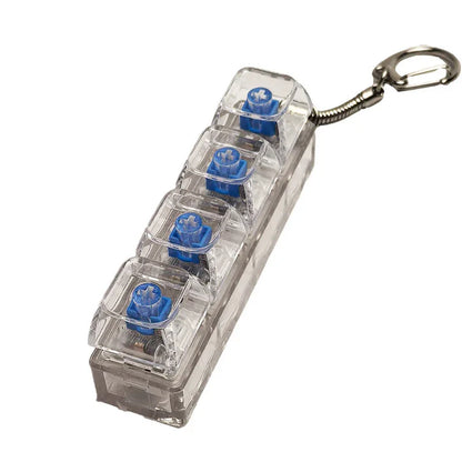 Keyboard Keychain Stress Relief Toy - Ultimate Keyboard Stress Relief Toy for Relaxation - ZeeTec Store