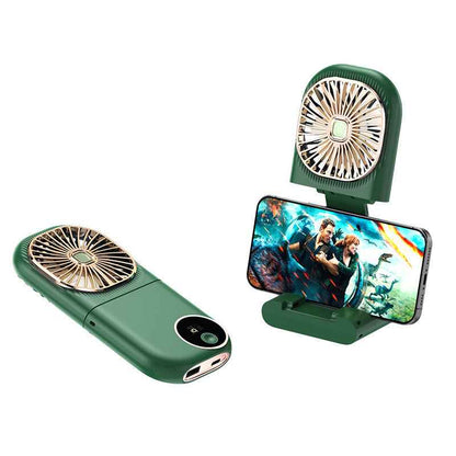 Foldable USB Handheld Fan with Power Bank Function