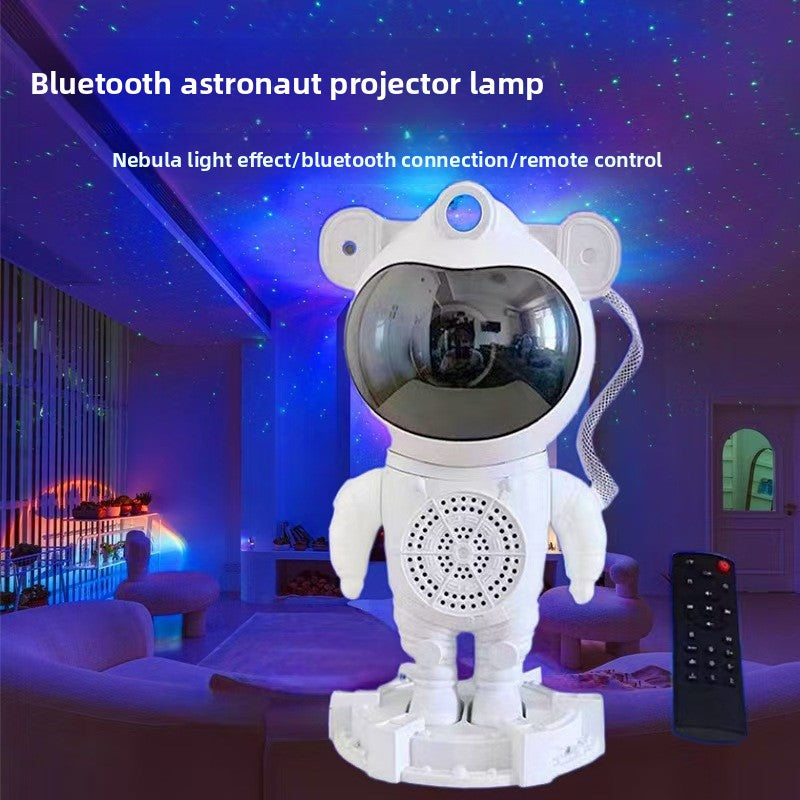 Astronaut Bluetooth Speaker with Star Projection