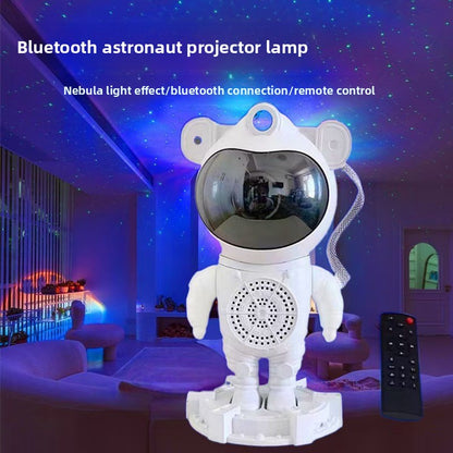 Astronaut Bluetooth Speaker with Star Projection