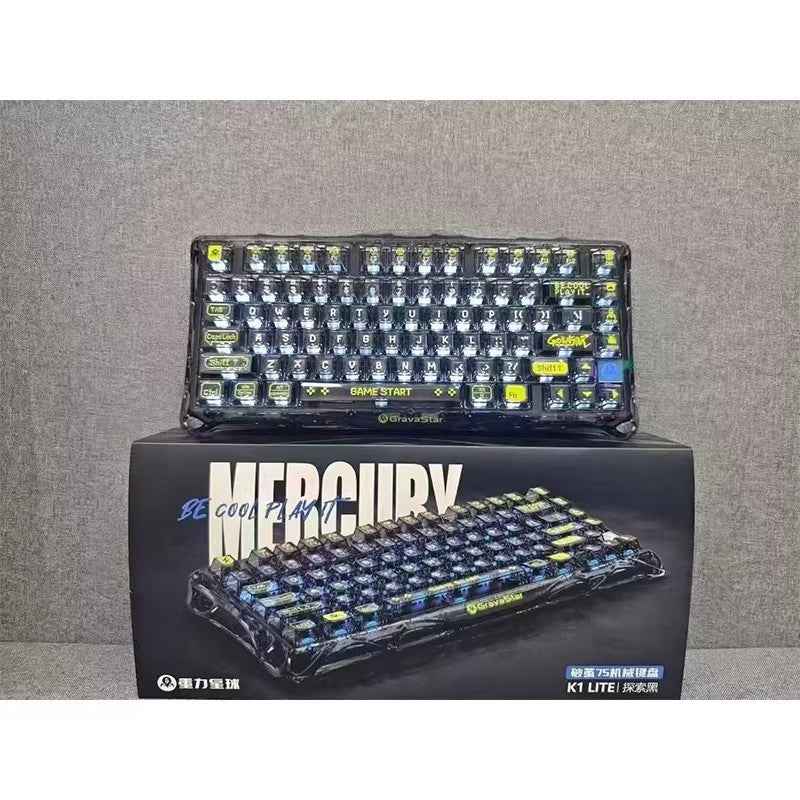 Mercury Triple Mode Mechanical Keyboard with RGB Lighting