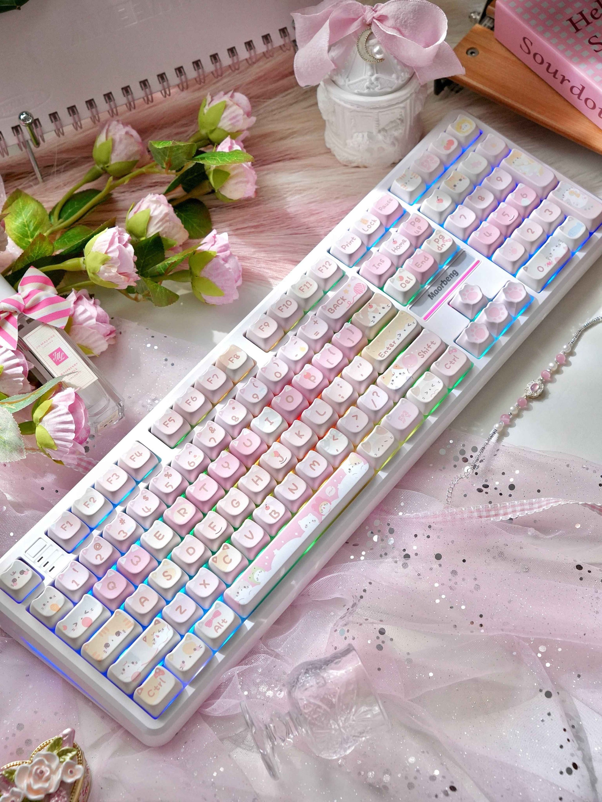 Maorbeng RS108 Triple-Mode Hot-Swappable Mechanical Keyboard