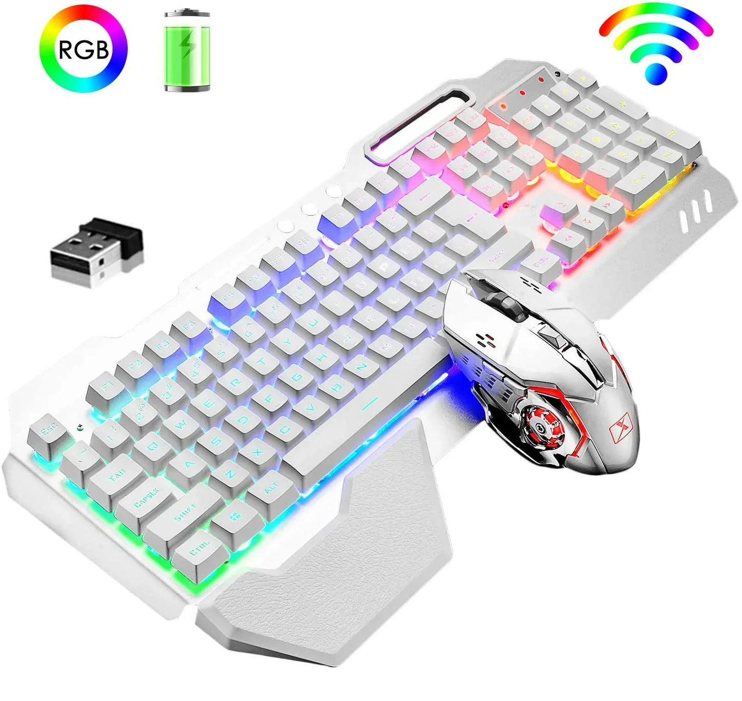 Wireless Keyboard and Mouse Combo for Ultimate Convenience - ZeeTec Store