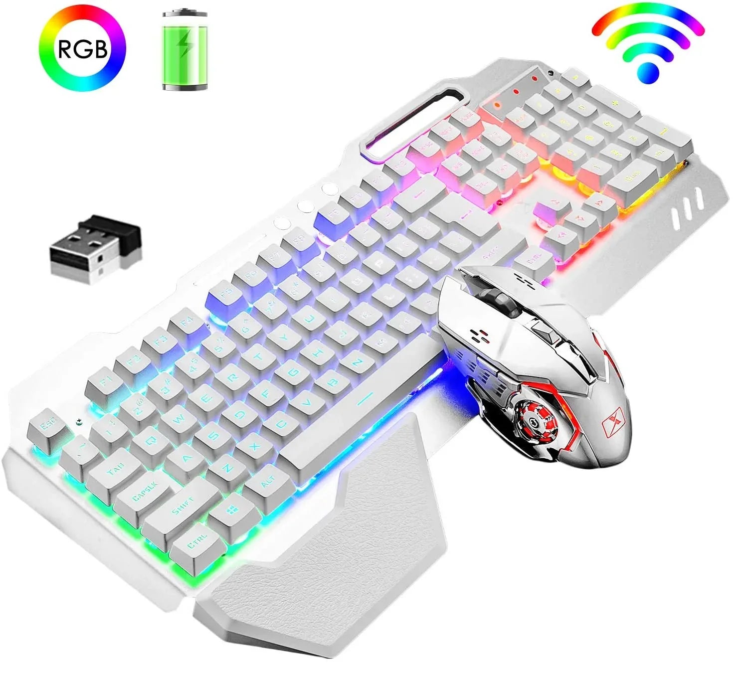 Wireless Keyboard and Mouse Combo for Ultimate Convenience - ZeeTec Store