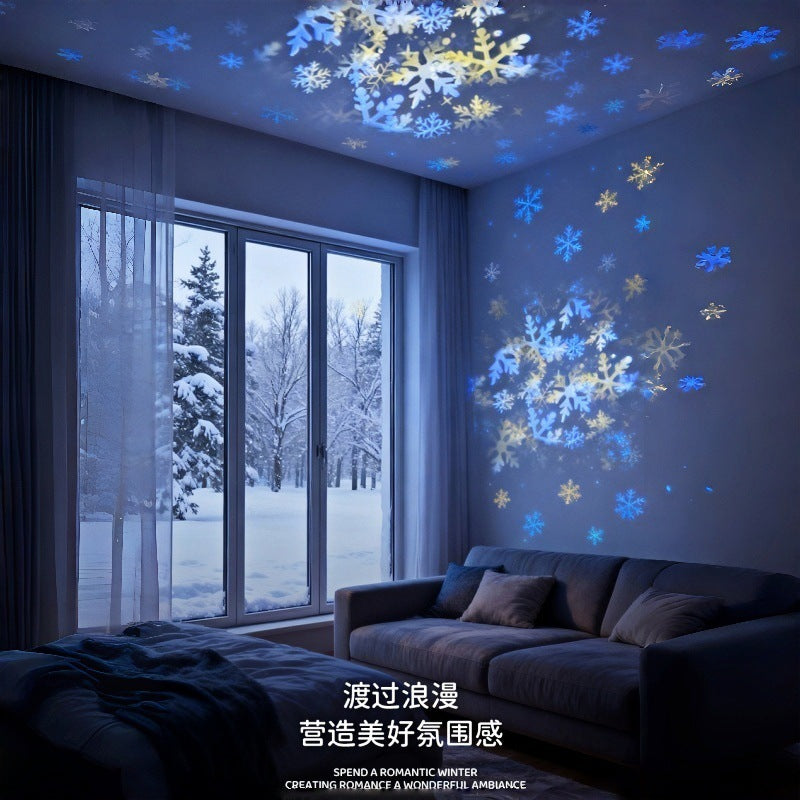 Dynamic Rotating Projector Light Festive Multiple Theme Options