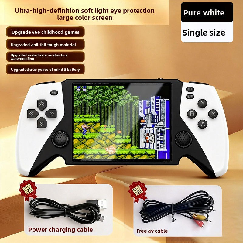 Handheld Game Console with Large Screen 3.5” and Eye Protection, Dual-Player Mode - ZeeTec Store