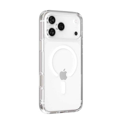 Magnetic Transparent Phone Case with AI Camera Button