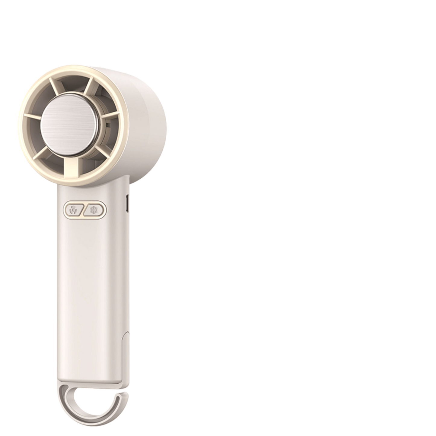 Handheld Semiconductor ice Cooling Fan with Digital Display - ZeeTec Store