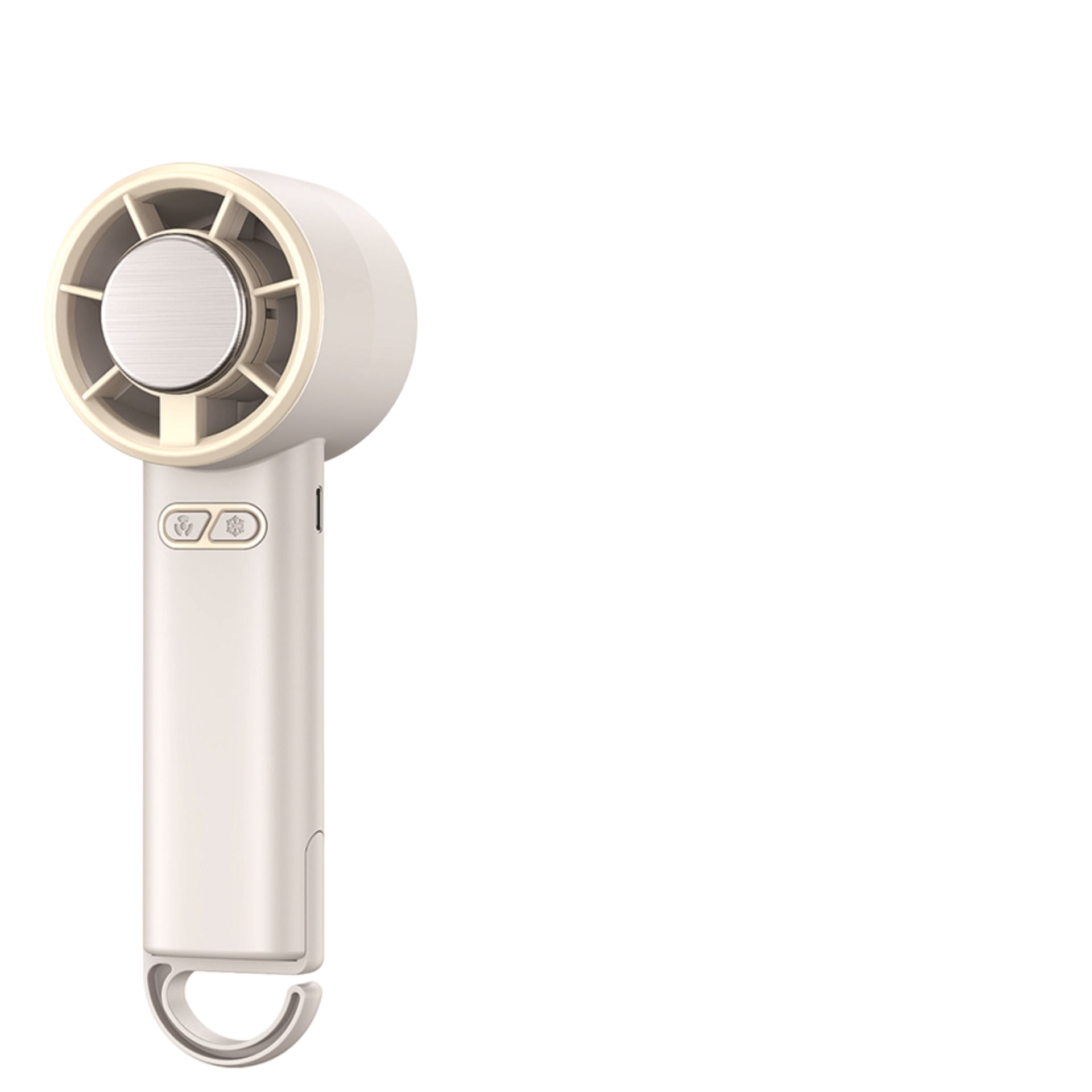 Handheld Semiconductor ice Cooling Fan with Digital Display - ZeeTec Store