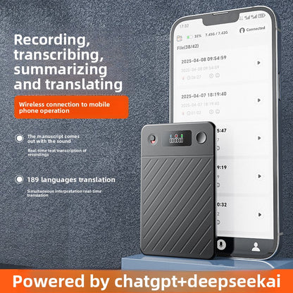 AI Voice Recorder with Transcription Voice to Text