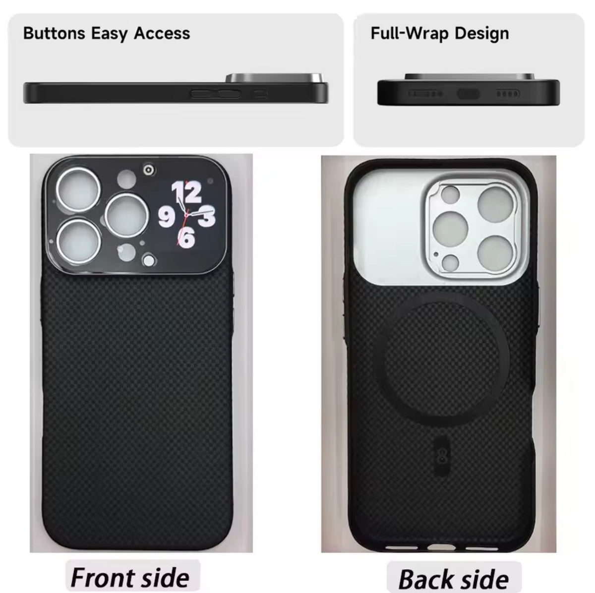 Phone Case with Back Screen for Ultimate Protection and Style