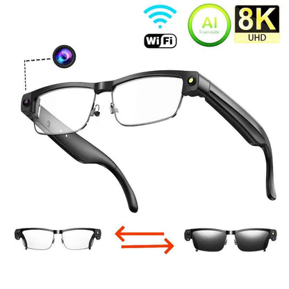Smart AI Photo Glasses with Bluetooth