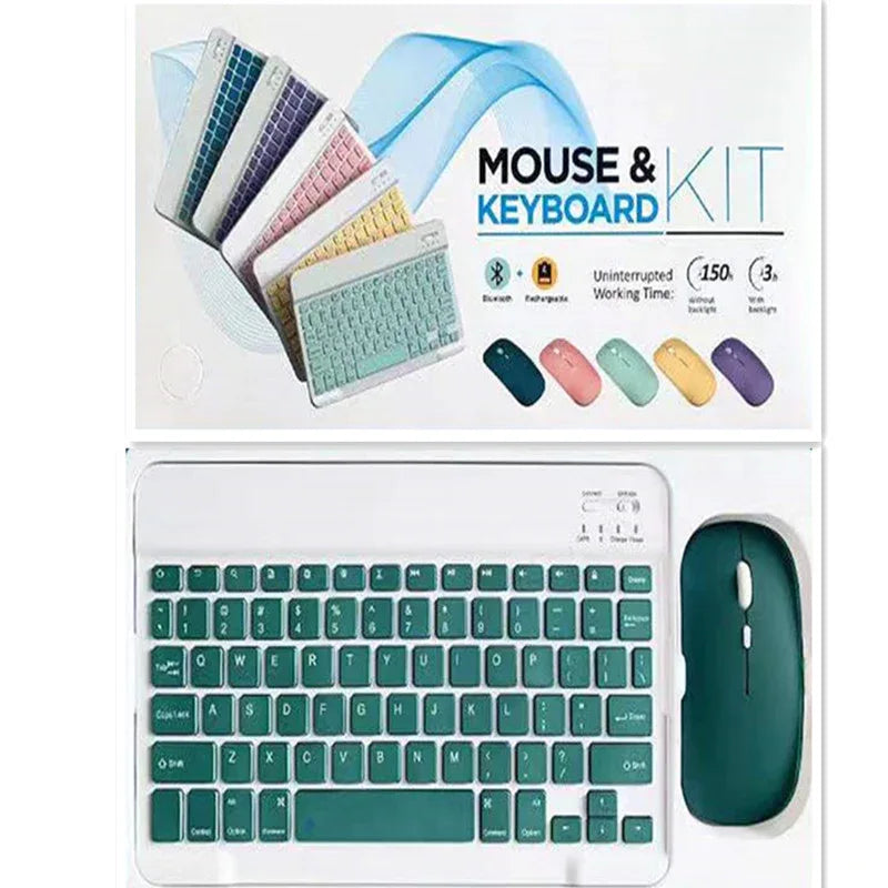 Bluetooth Keyboard and Mouse Combo for Ultimate Wireless Productivity - ZeeTec Store