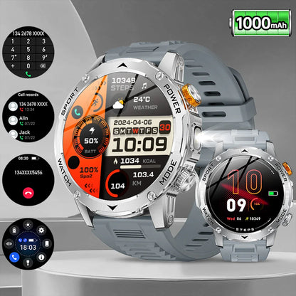 Bluetooth Smart Watch - Advanced Fitness Tracking & Notifications - ZeeTec Store