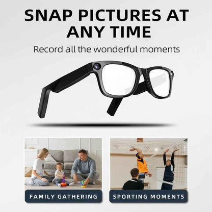Smart Glasses with Camera AI Translation Bluetooth