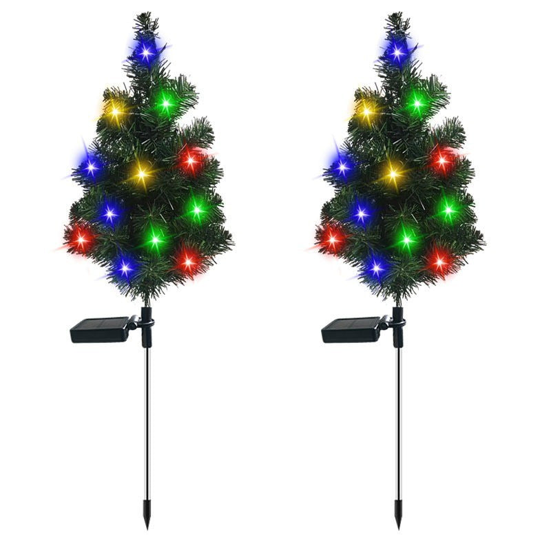 Solar Christmas Tree Landscape Light