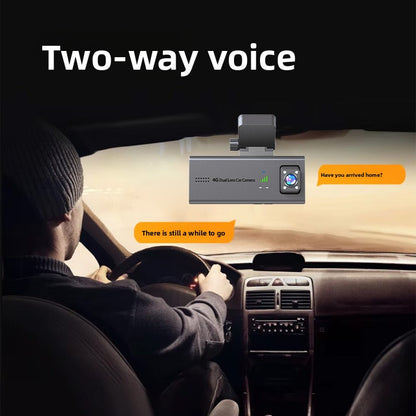 GPS 4G Car Guard Camera with Collision Alarm HD Recorder