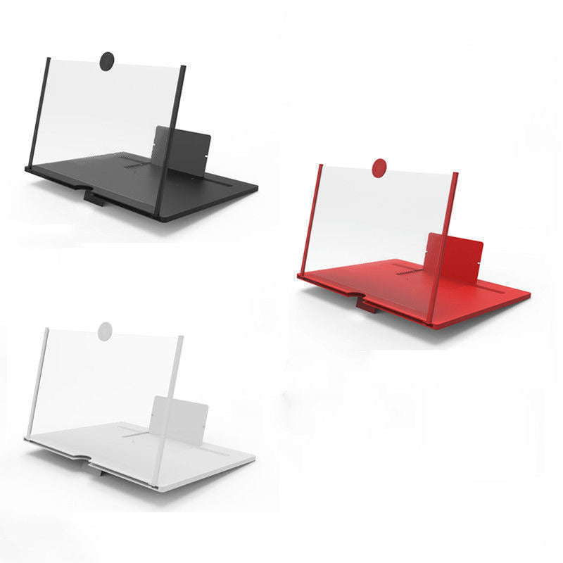 Portable Pull-Out Phone Screen Amplifier with Stand, Portable Design Compact pull-out structure, High-Definition Viewing 3-4x magnification with ultra-clear optical effects, Eye Protection Reduces glare and radiation from screens