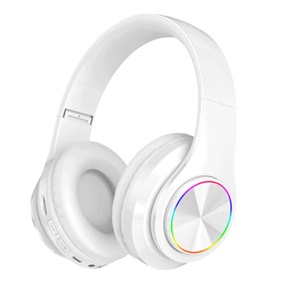 Luminous Wireless Bluetooth Headset with Foldable Design