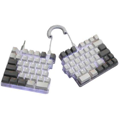 Ergonomic Programmable Mechanical Keyboard Split Design swappable