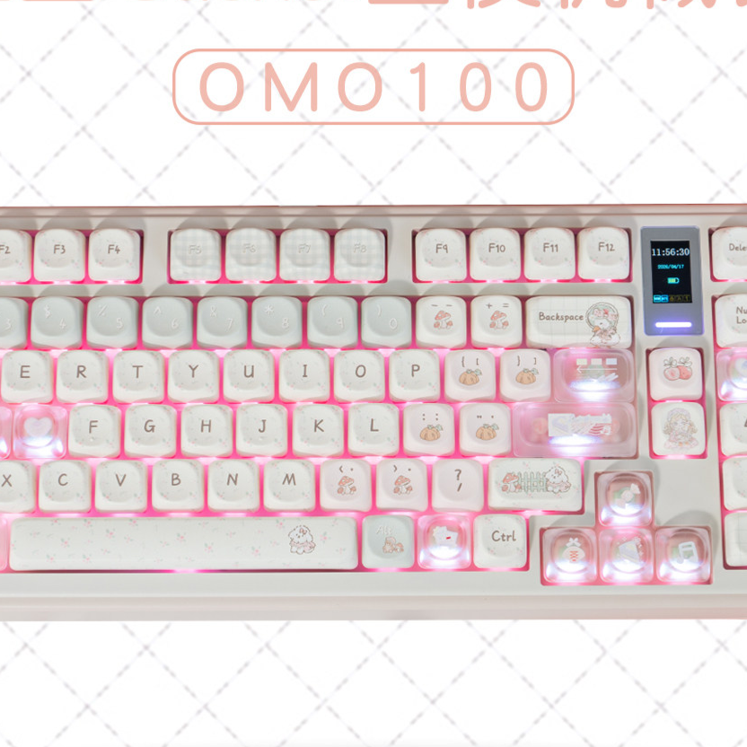 OMO 100 Pro Triple-mode mechanical switch