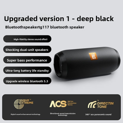 Portable Bluetooth Speaker 10W with Enhanced Bass