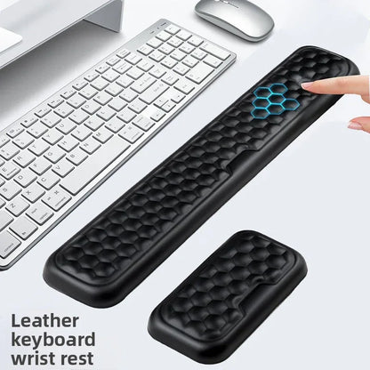 Ergonomic Keyboard Wrist Rest with Mouse Pad for Ultimate Comfort - ZeeTec Store