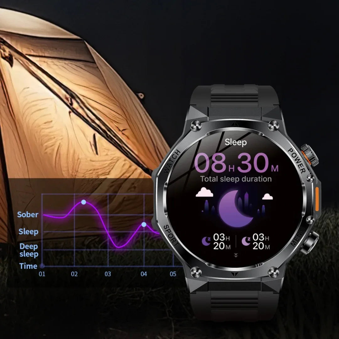 Bluetooth Smart Watch with Fitness Tracking, 1.8” HD Display, Dual Straps, Heart Rate Monitoring, Waterproof, Bluetooth Calling, Up to 7 Days Battery - ZeeTec Store