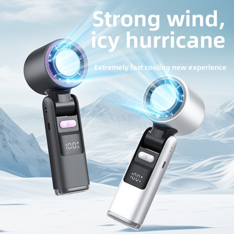 Foldable USB Fan Ice Compress for Ultimate Refreshment - ZeeTec Store