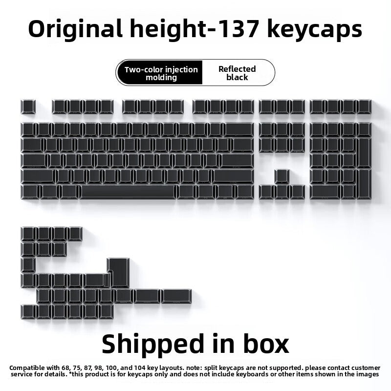 PBT Mechanical Keyboard RGB with Double Shot Design and Backlight