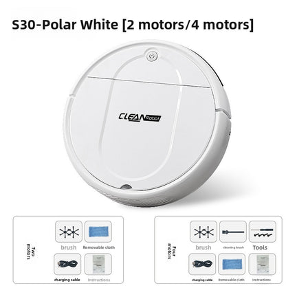 All-in-one Smart Robot Vacuum Cleaner sweeps, vacuums, and mops for comprehensive floor care