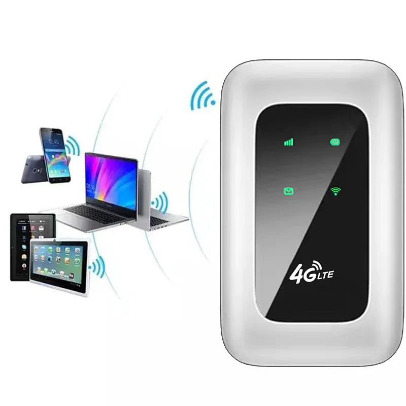 Portable WiFi Hotspot Router 4G - High-Speed Internet On-The-Go - ZeeTec Store
