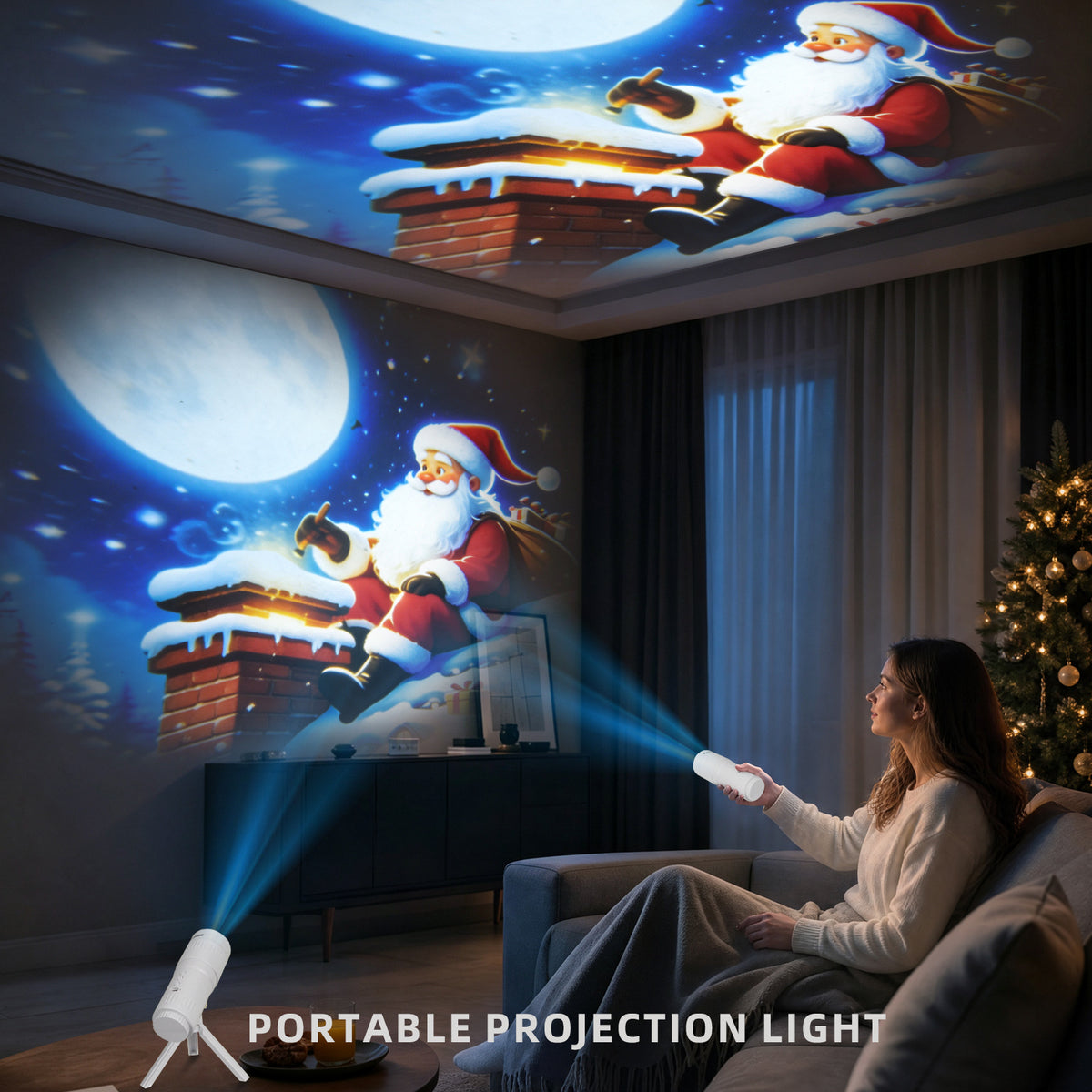 Atmosphere projection lamp Festive Season Decoration