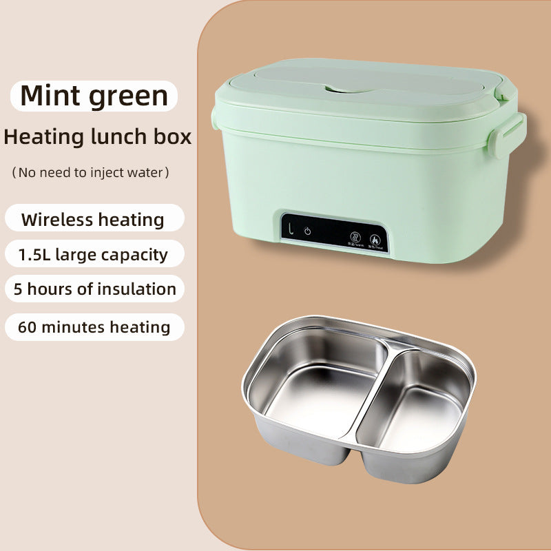 Portable USB Electric Heating Lunch Box with Rechargeable Battery