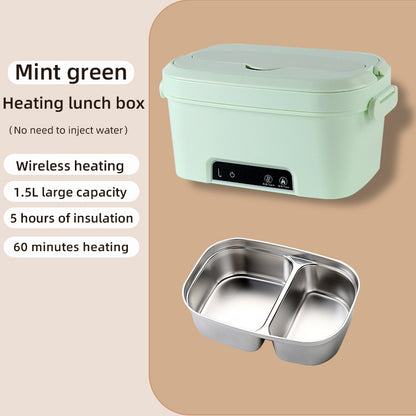 Portable USB Electric Heating Lunch Box with Rechargeable Battery