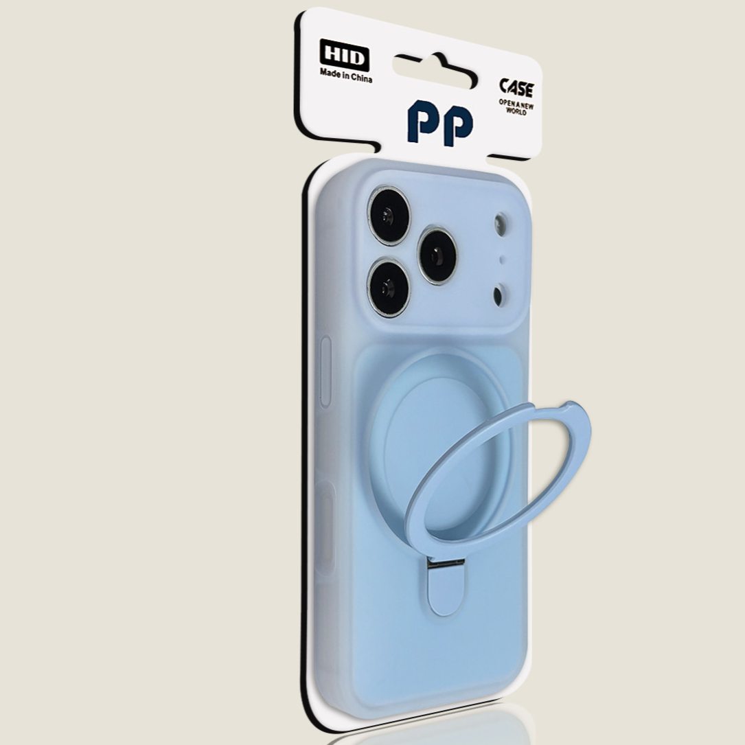 Magnetic Stand Skin-Feel Phone Case Dopamine Protective Cover