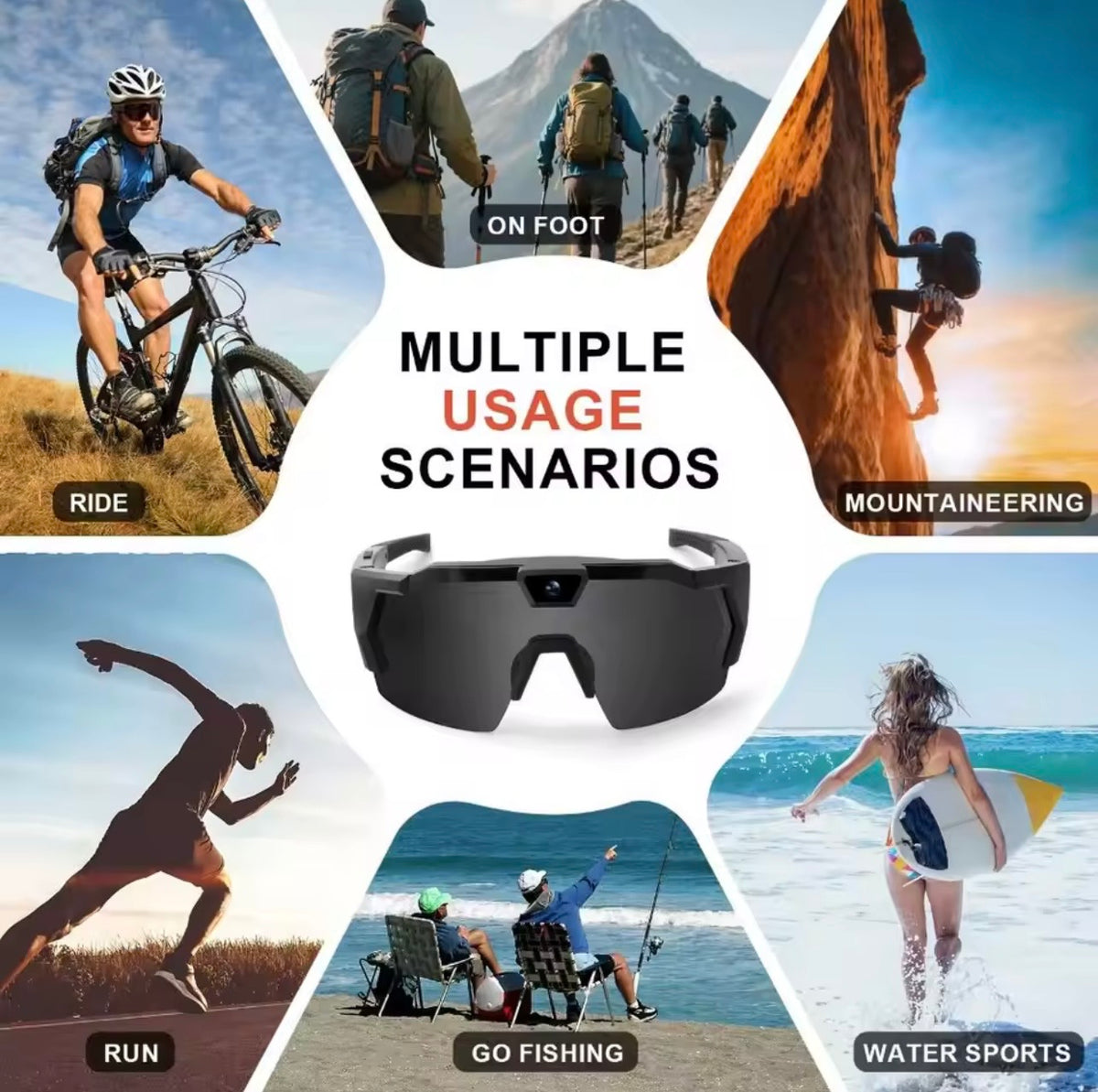 Smart Glasses for Enhanced Connectivity and Style - ZeeTec Store