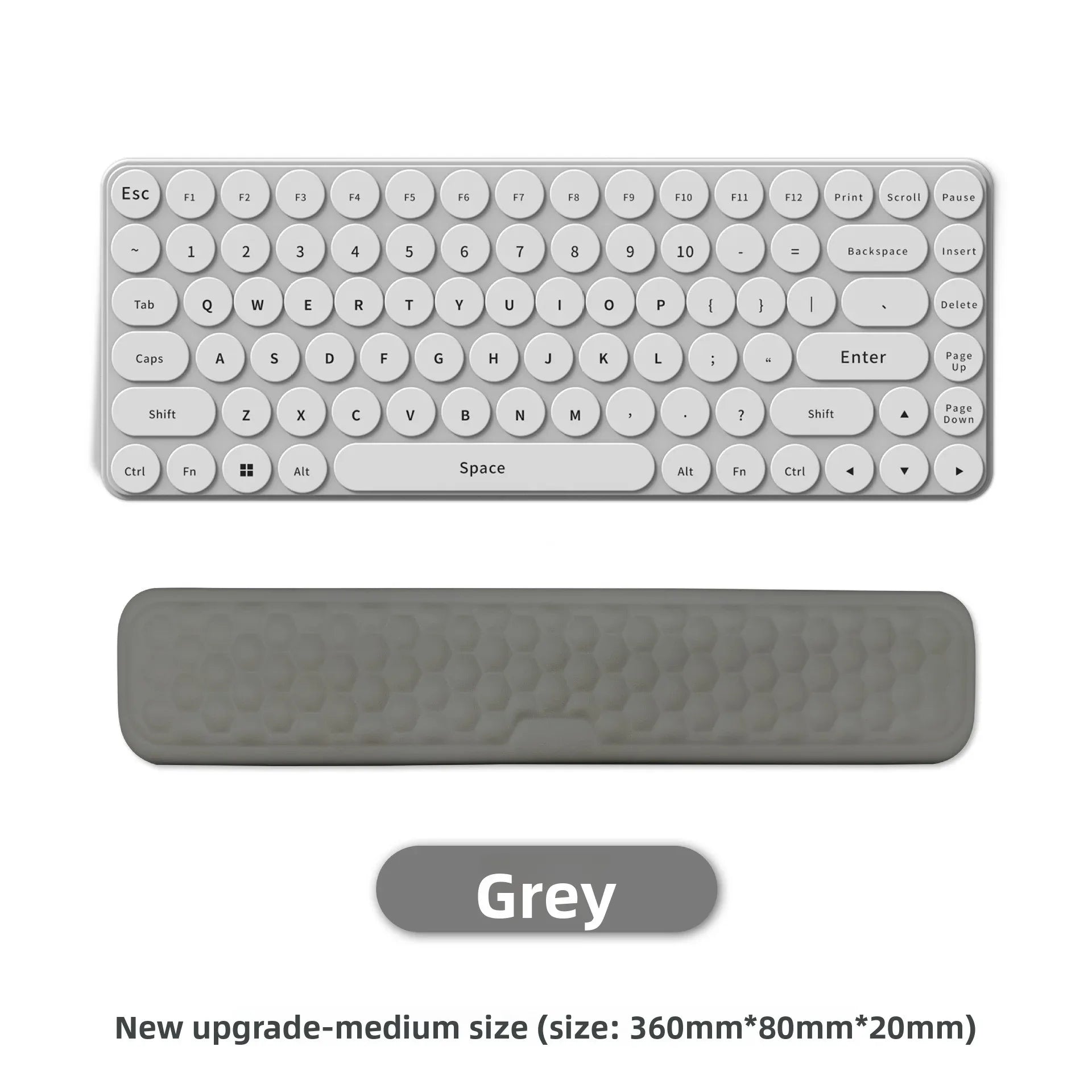 Ergonomic Keyboard Wrist Rest with Mouse Pad for Ultimate Comfort - ZeeTec Store