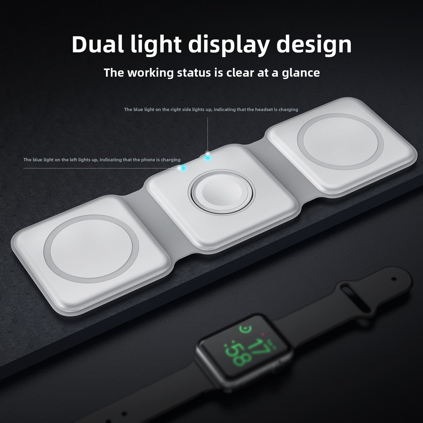 Magnetic Wireless Charger Power Bank Apple