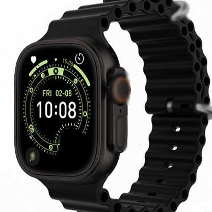 Smart Watch with Heart Rate Monitoring and Bluetooth Call Features