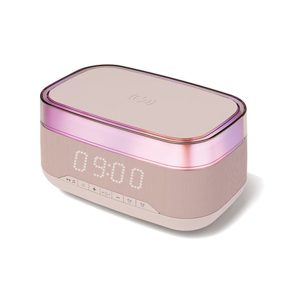 Bluetooth Speaker Charger Clock Alarm Home Audio  Private Model Wireless