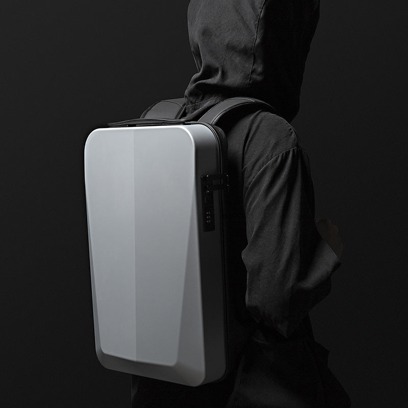 PC Hard Shell Backpack USB Charging Shockproof Anti-theft