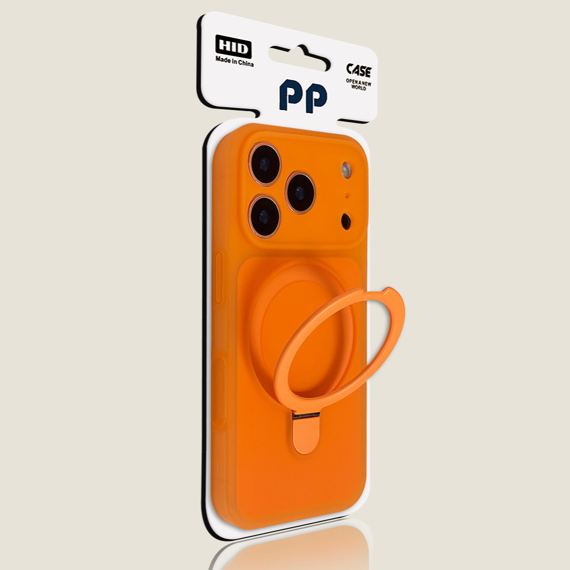 Magnetic Stand Skin-Feel Phone Case Dopamine Protective Cover