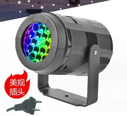 Christmas Rotating Pattern Light Laser Stage Projection Atmosphere Light Christmas Projection Light